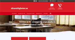 Desktop Screenshot of dinarattigheter.se